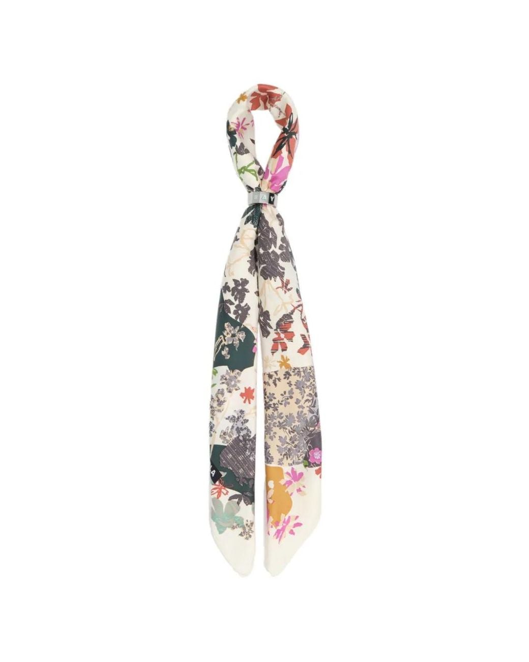 Bimba Y Lola White Breloque Foulard À Fleurs