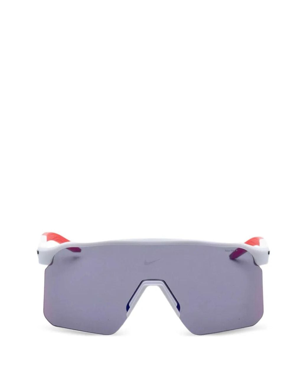 Nike Purple Expedition Shield Oversized-Frame Sunglasses for men