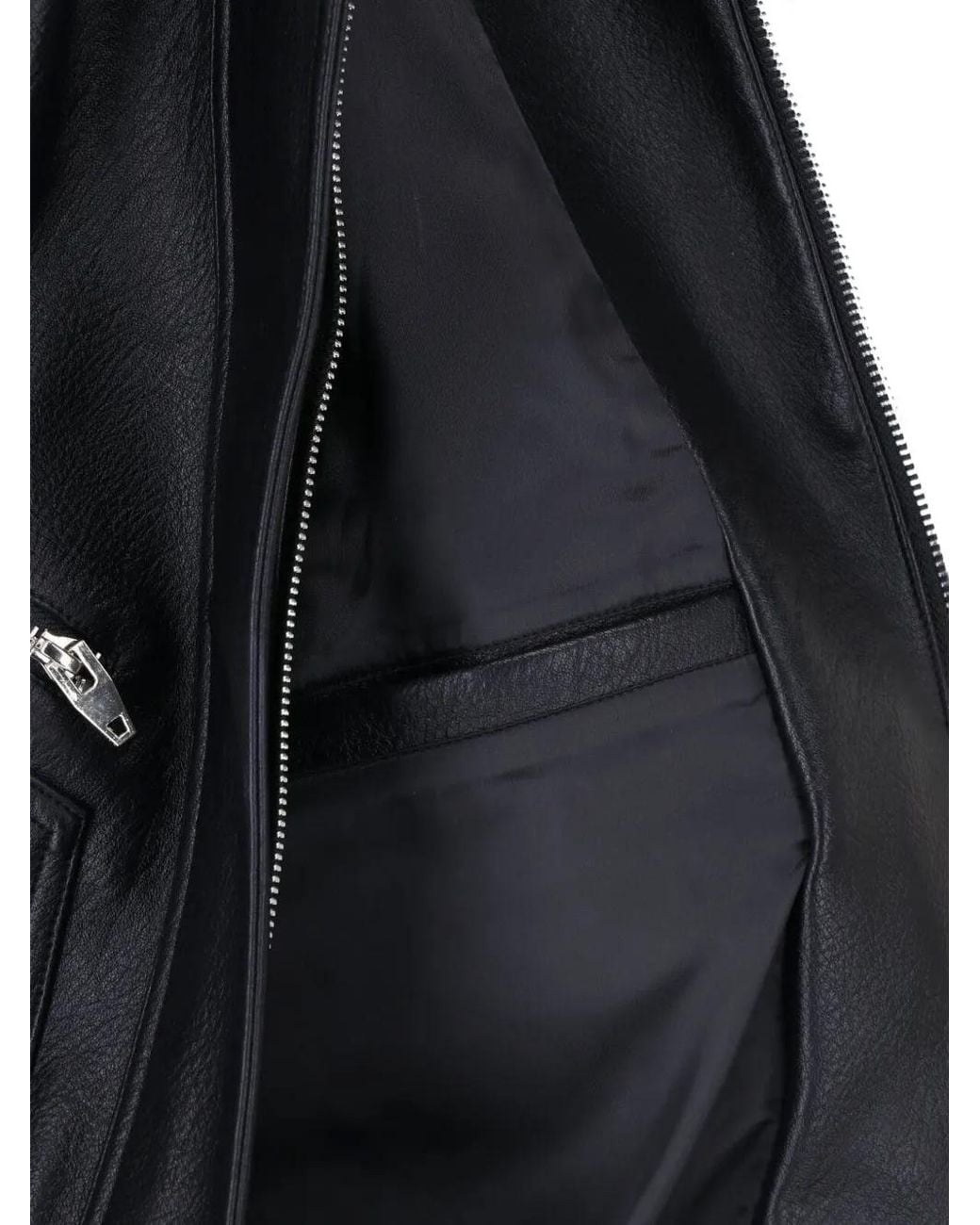 Frankie Shop Black Hudson Faux-Leather Bomber Jacket