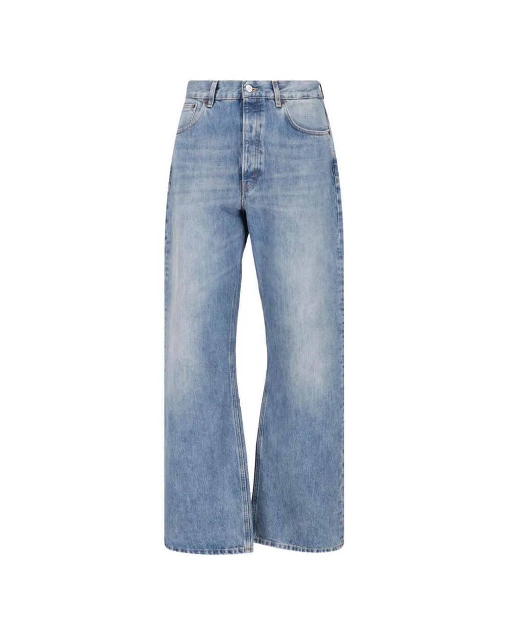 Jeanerica Blue Faded-Effect Jeans for men
