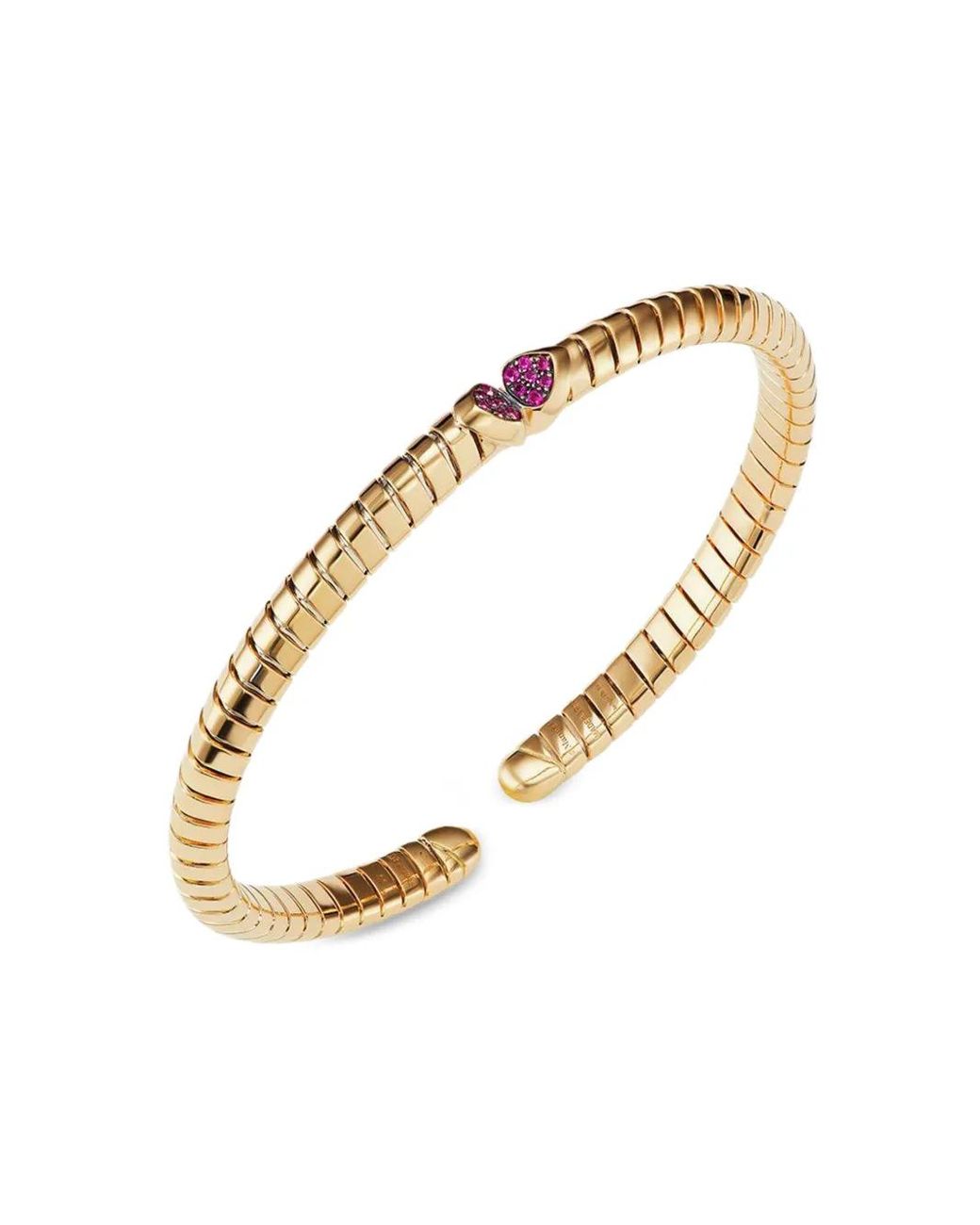 Marina B Metallic 18K Trisolina Ruby Bangle Bracelet