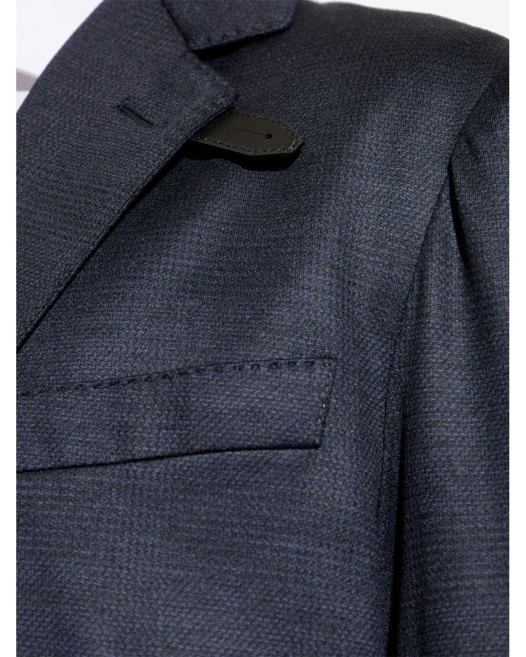 Brioni Blue Wool Blazer for men