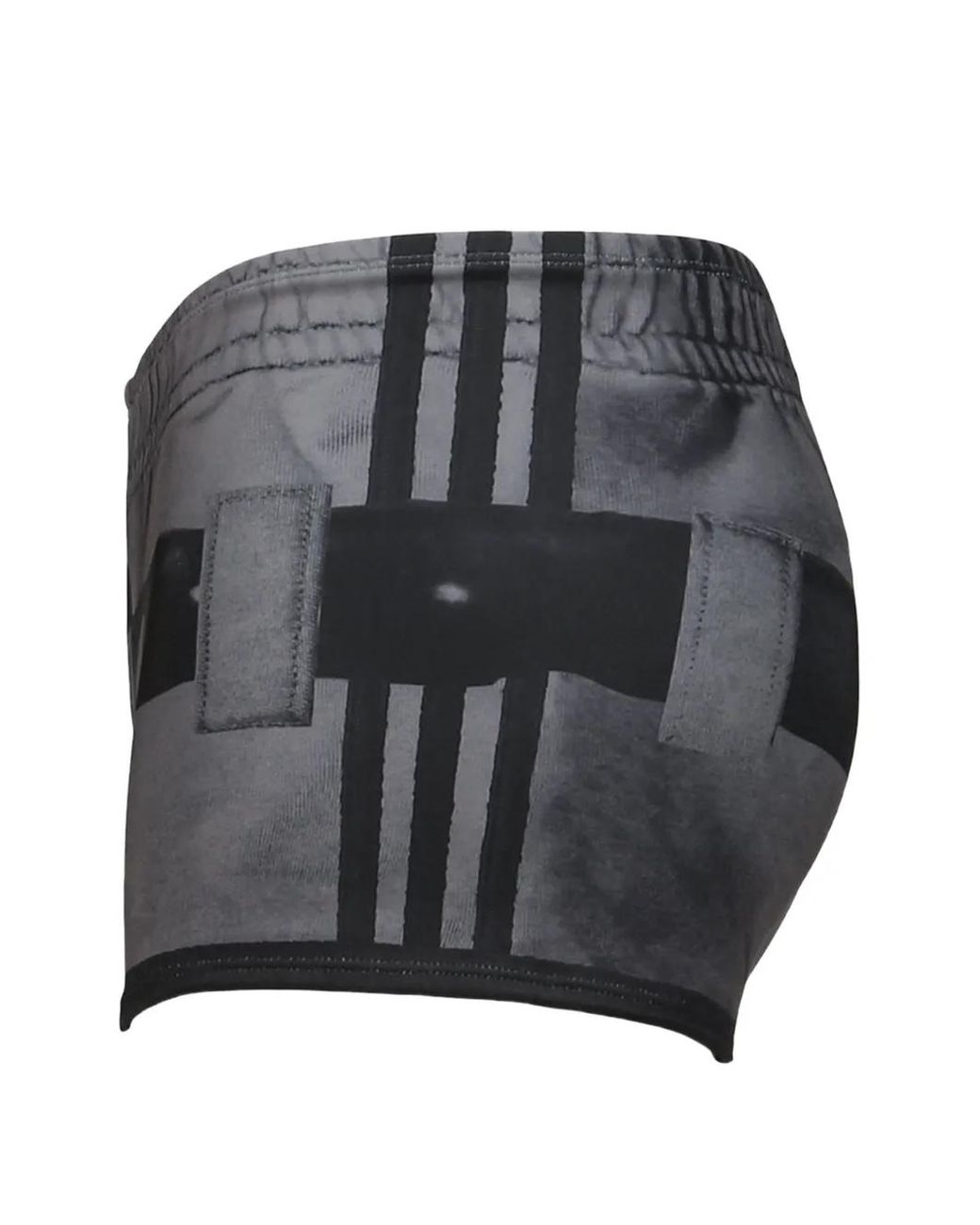 Adidas Gray X Avavav Logo-Print Shorts (Set Of Two) for men
