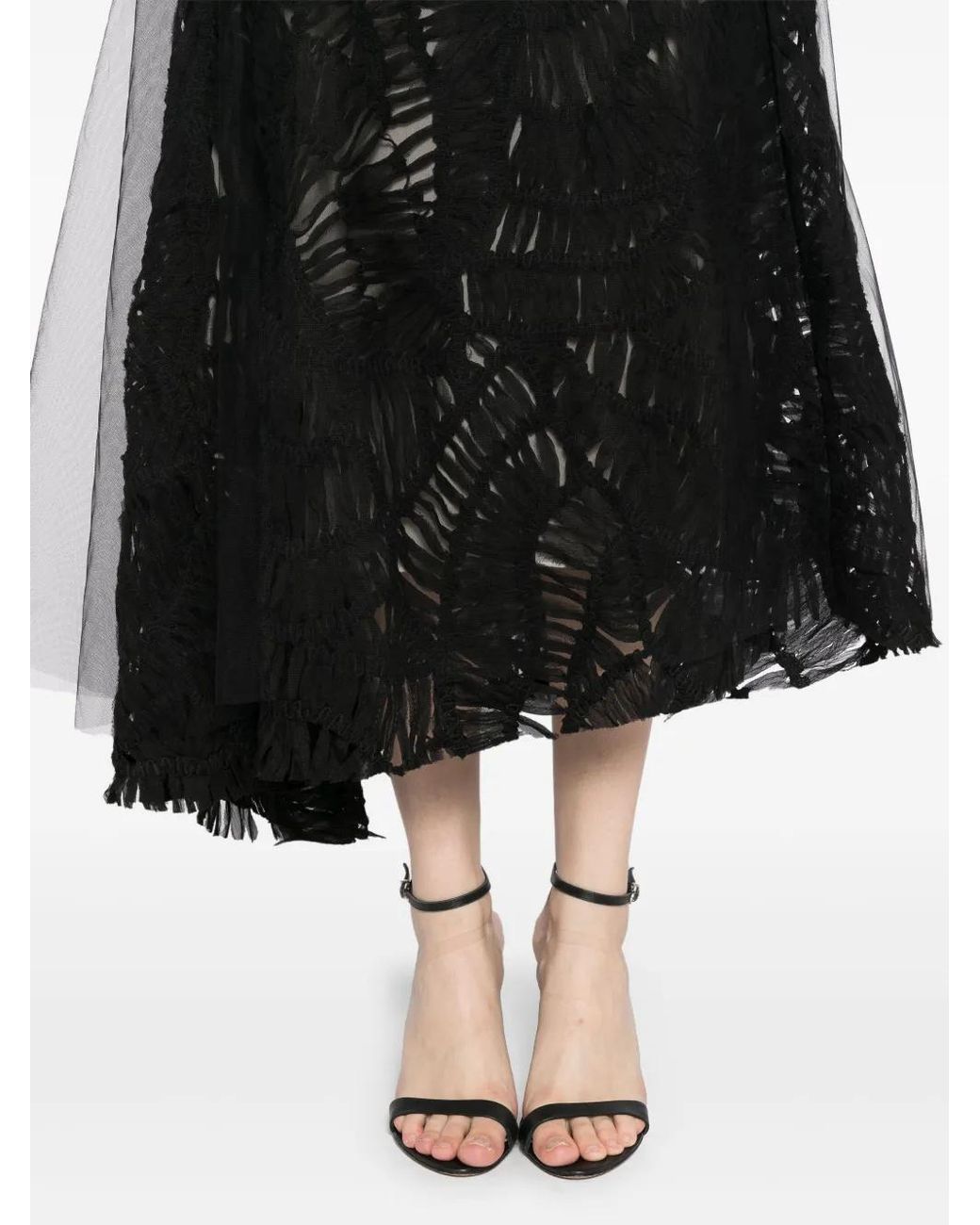 Maticevski Black Circum Skirt