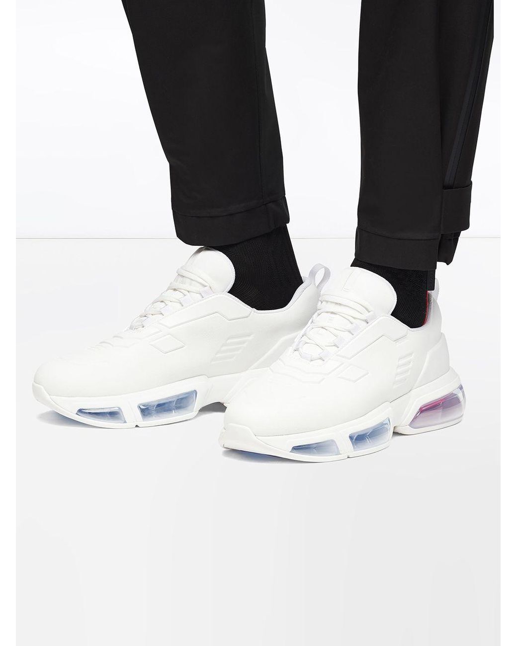 Prada collision discount 19 lr sneakers