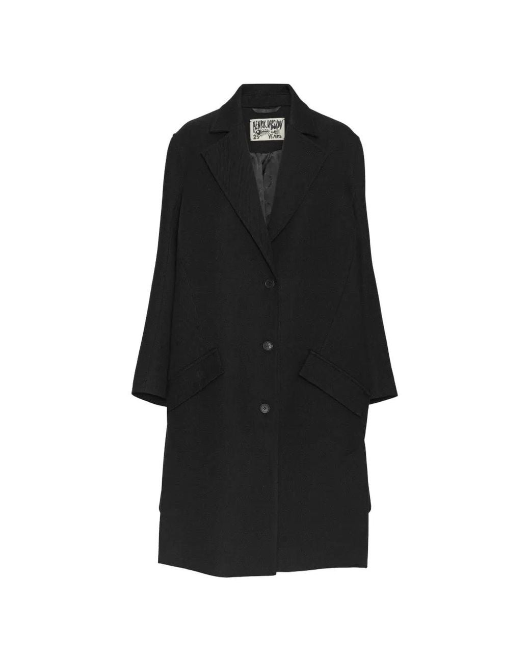 Henrik Vibskov Black 3D Single-Breasted Coat