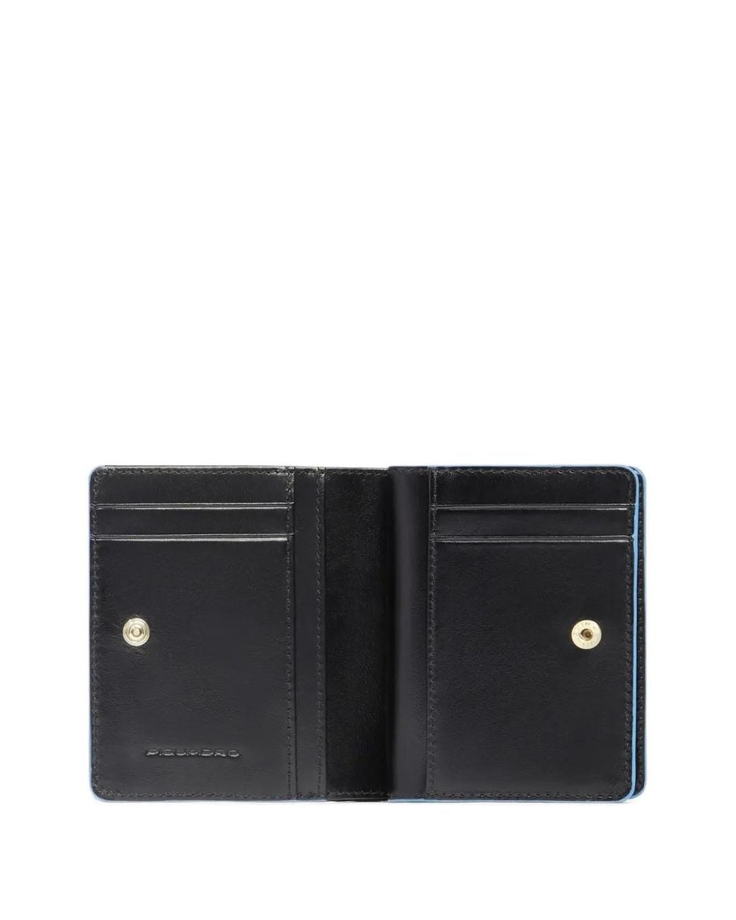 Piquadro Black Leather Wallet