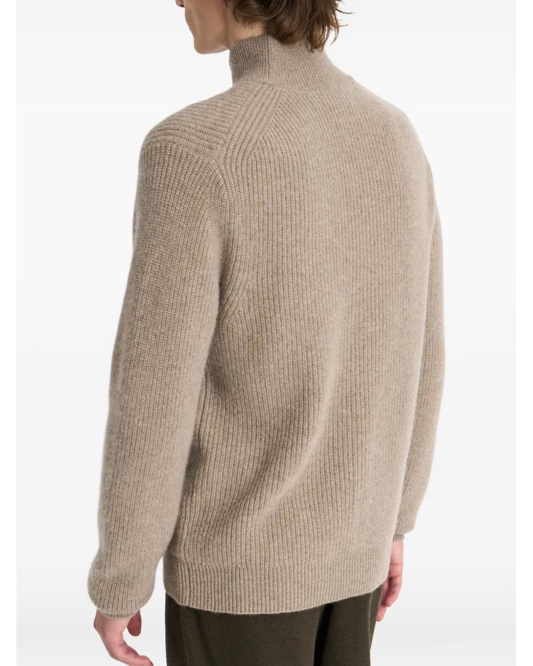Pringle of Scotland Natural Turtleneck Cashmere Sweater for men