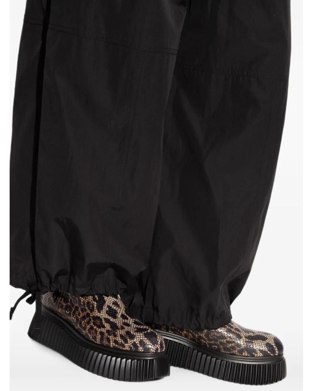 Agl Attilio Giusti Leombruni Black Milagros Leopard-Print Platform Ankle Boots