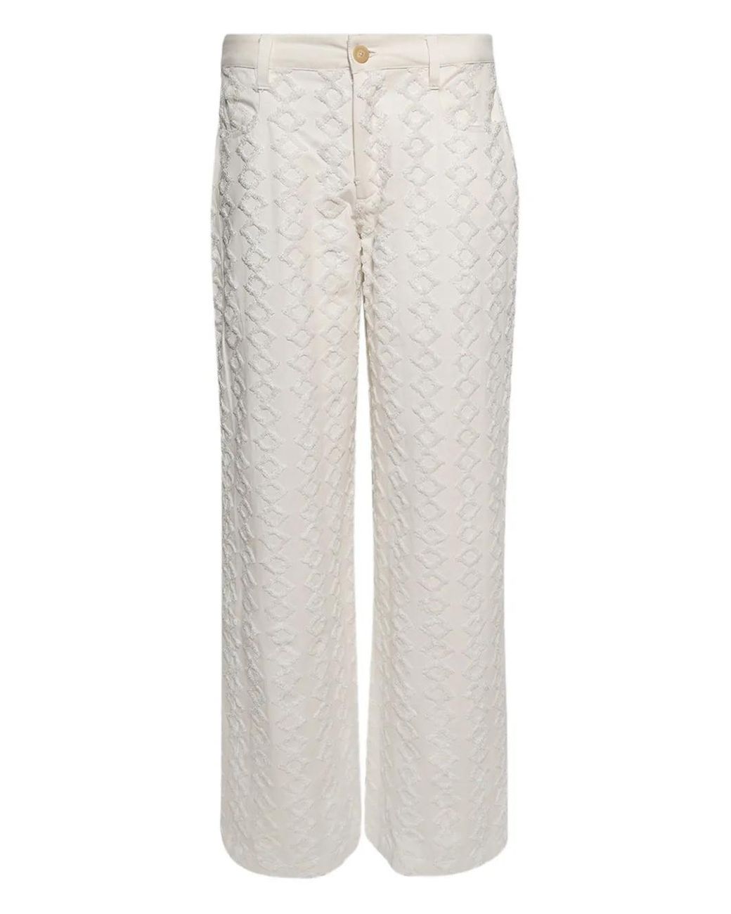 DIOTIMA White Stulla Textured Jeans