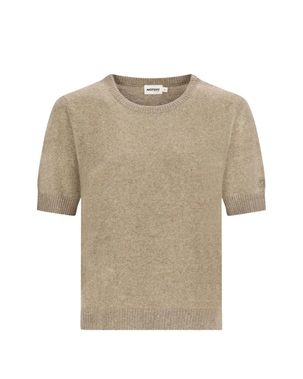 Not Shy Natural Sidonie Short-Sleeve T-Shirt
