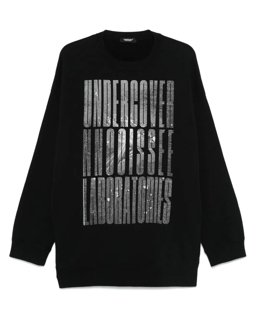 Undercover Black Logo-Print Sweatshirt for men