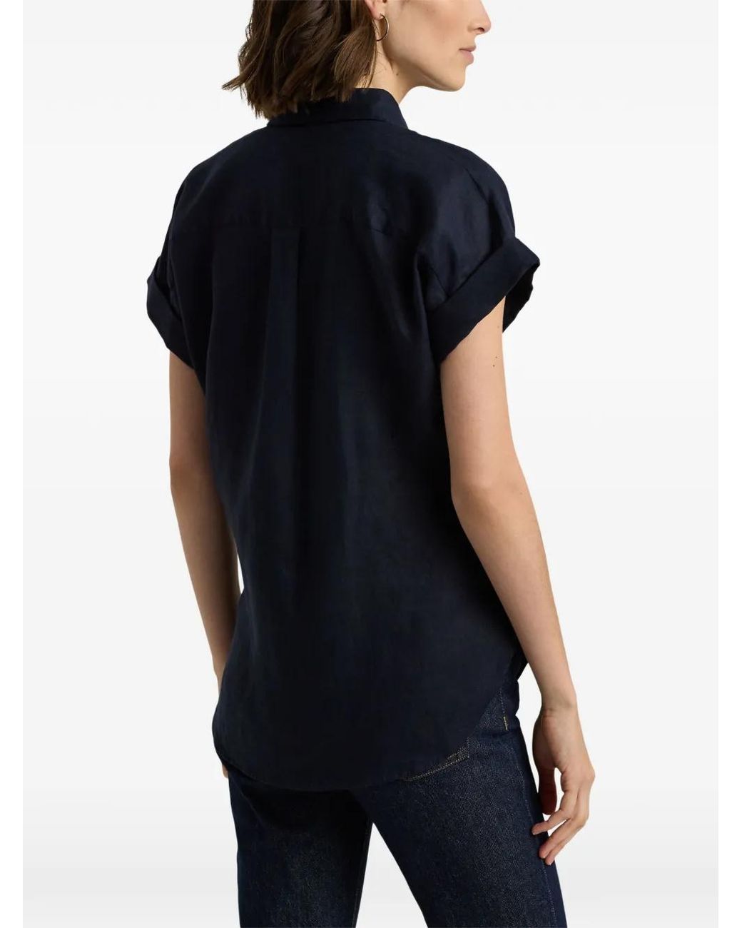 Ralph Lauren Blue Short-Sleeve Shirt