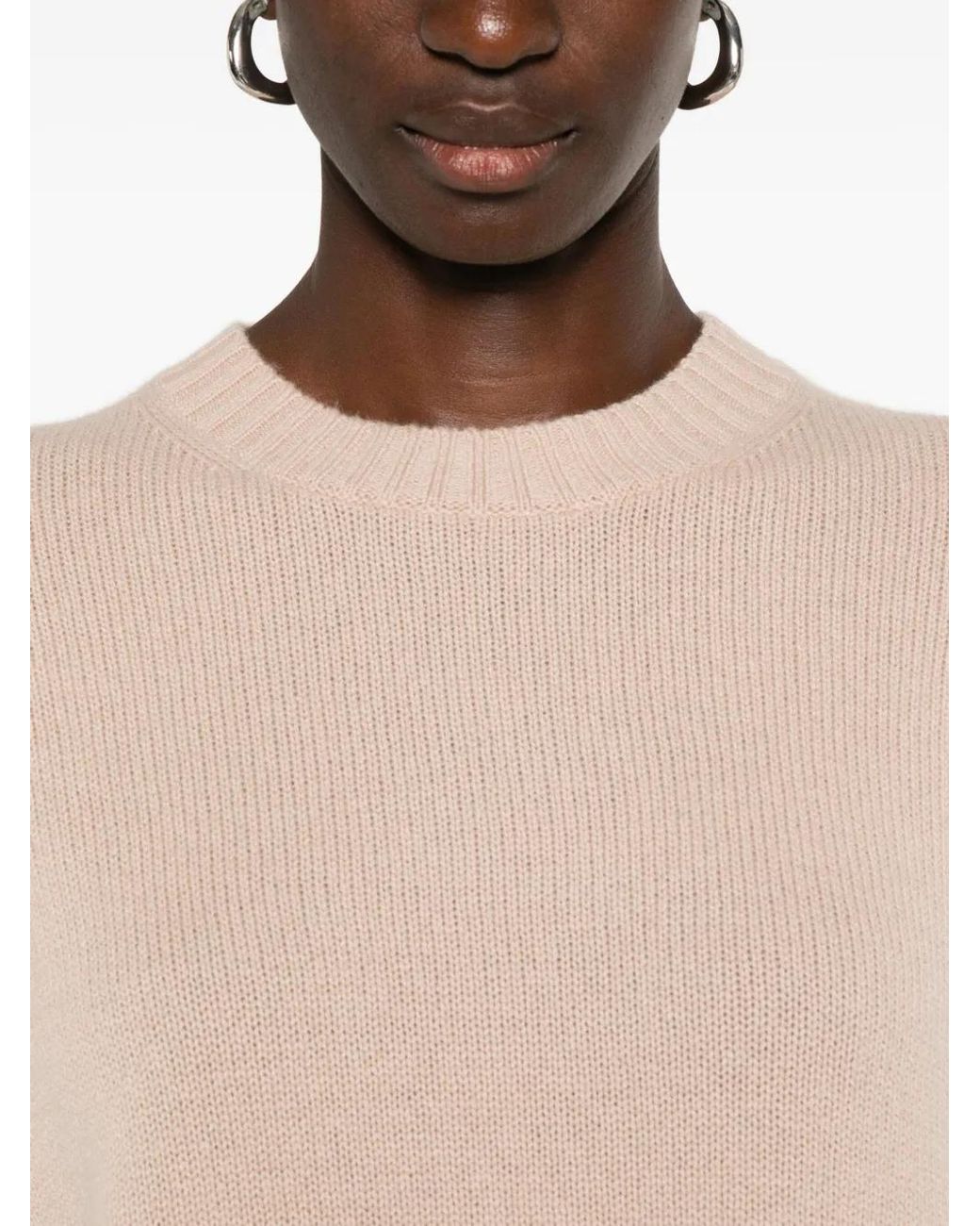 Pull En Cachemire Allude en coloris Pink