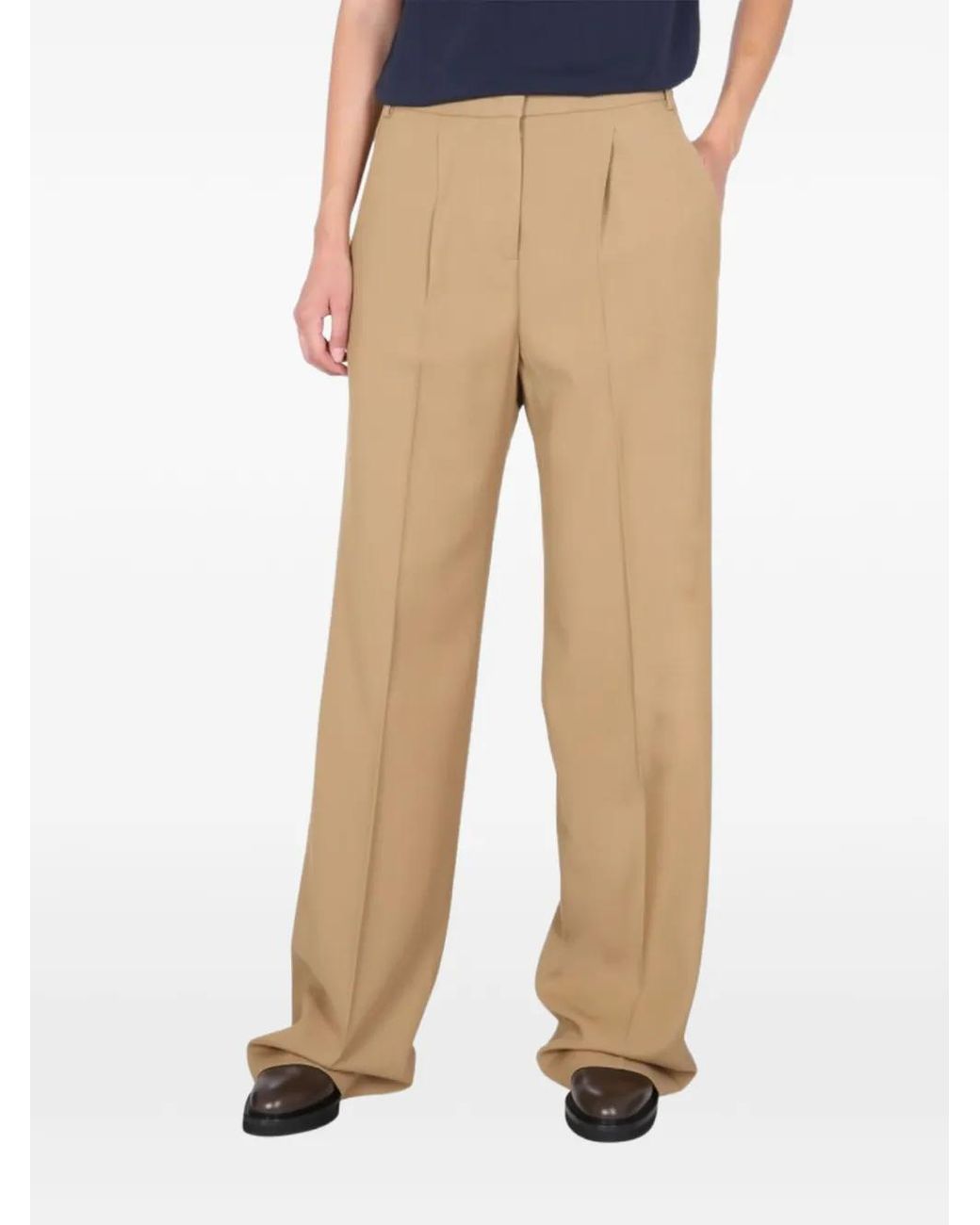 Aspesi Natural Slim Trousers