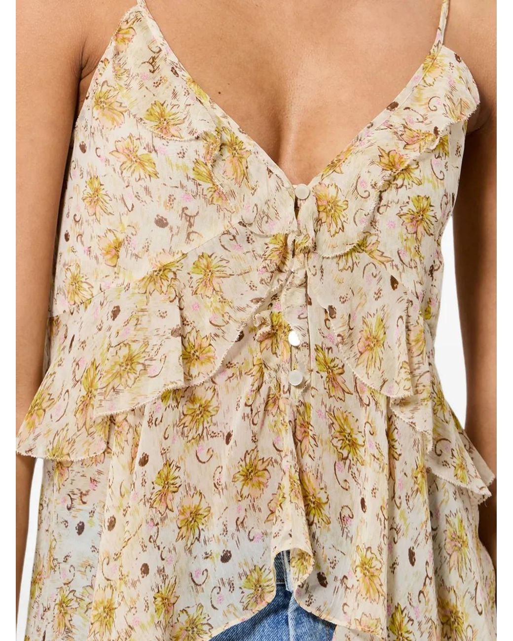 Isabel Marant Briara Top in het Natural