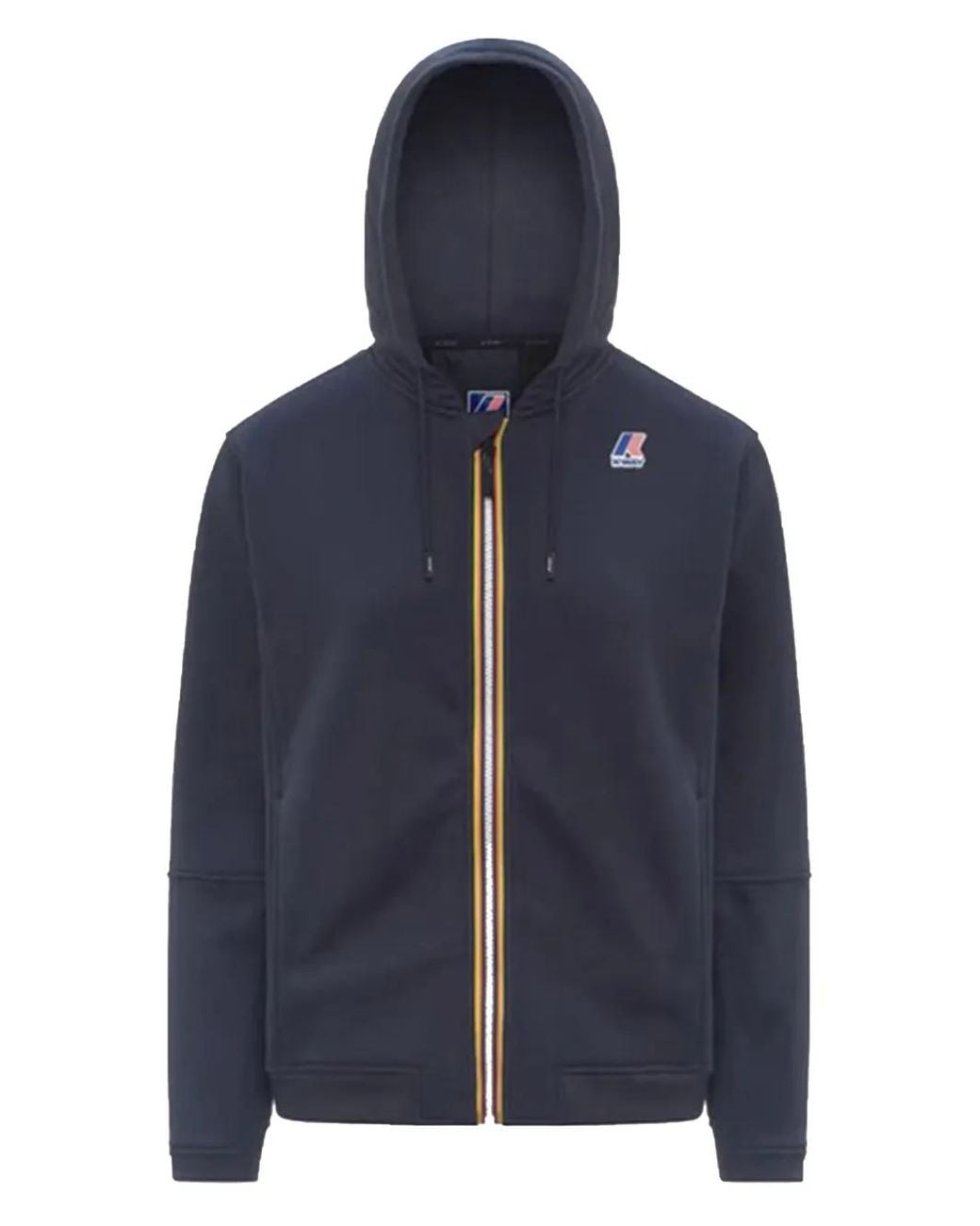 K-Way Blue Prosper Zip-Up Hoodie