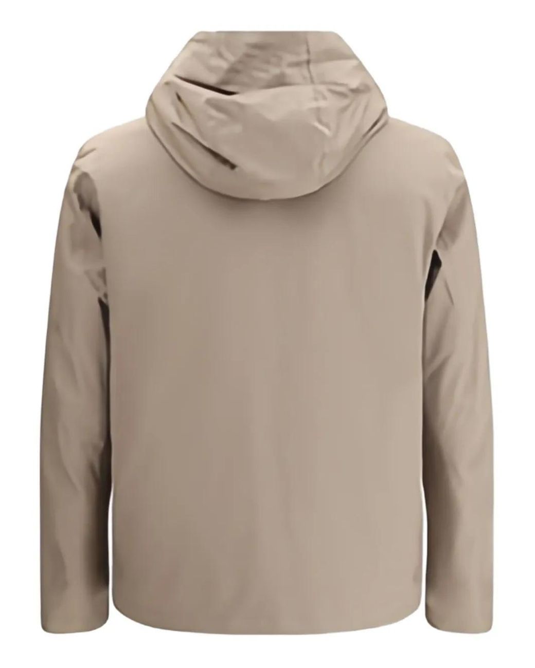 Woolrich Gray Hooded Zip-Front Jacket for men