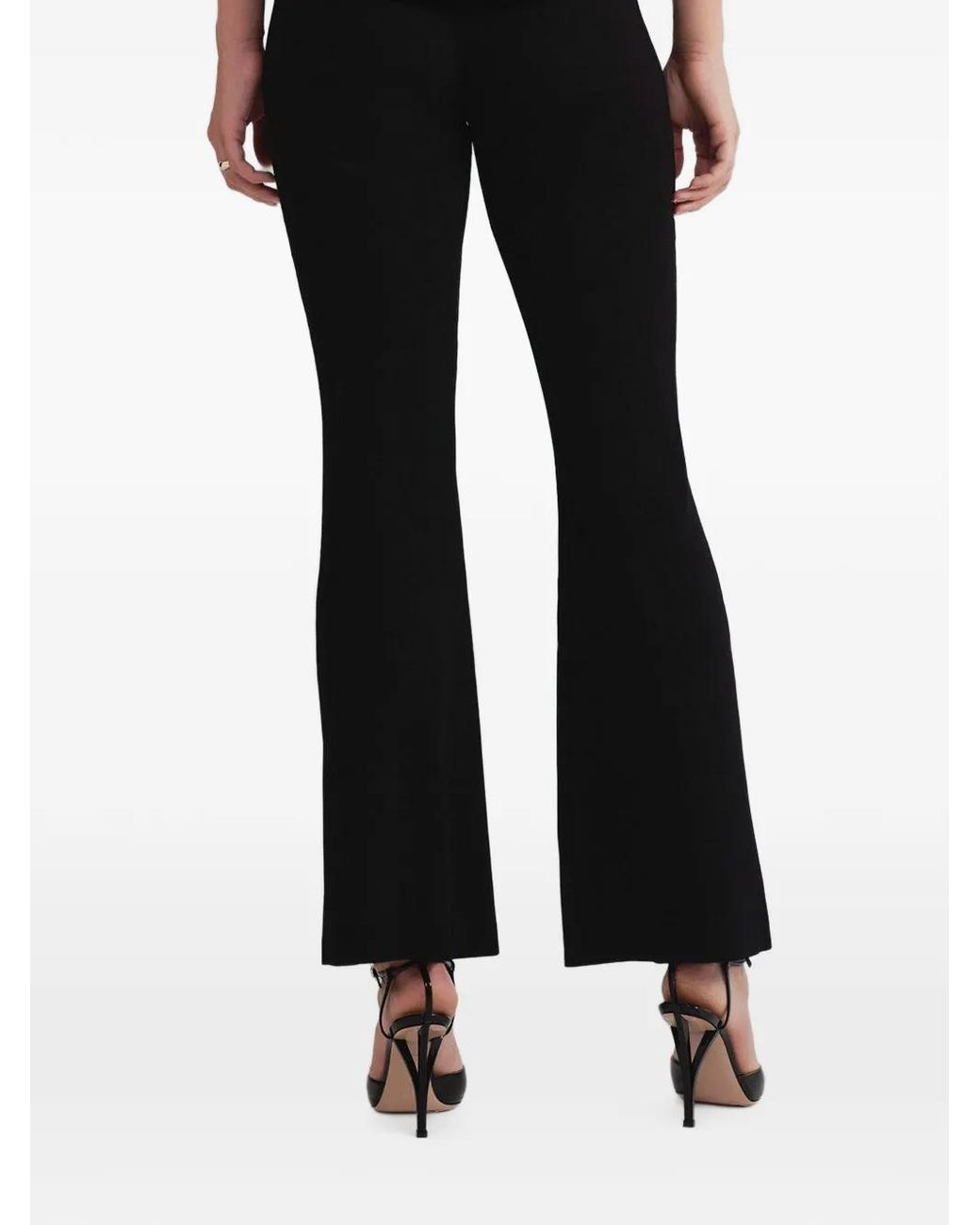 Cara Cara Black Bernadette Flared Trousers