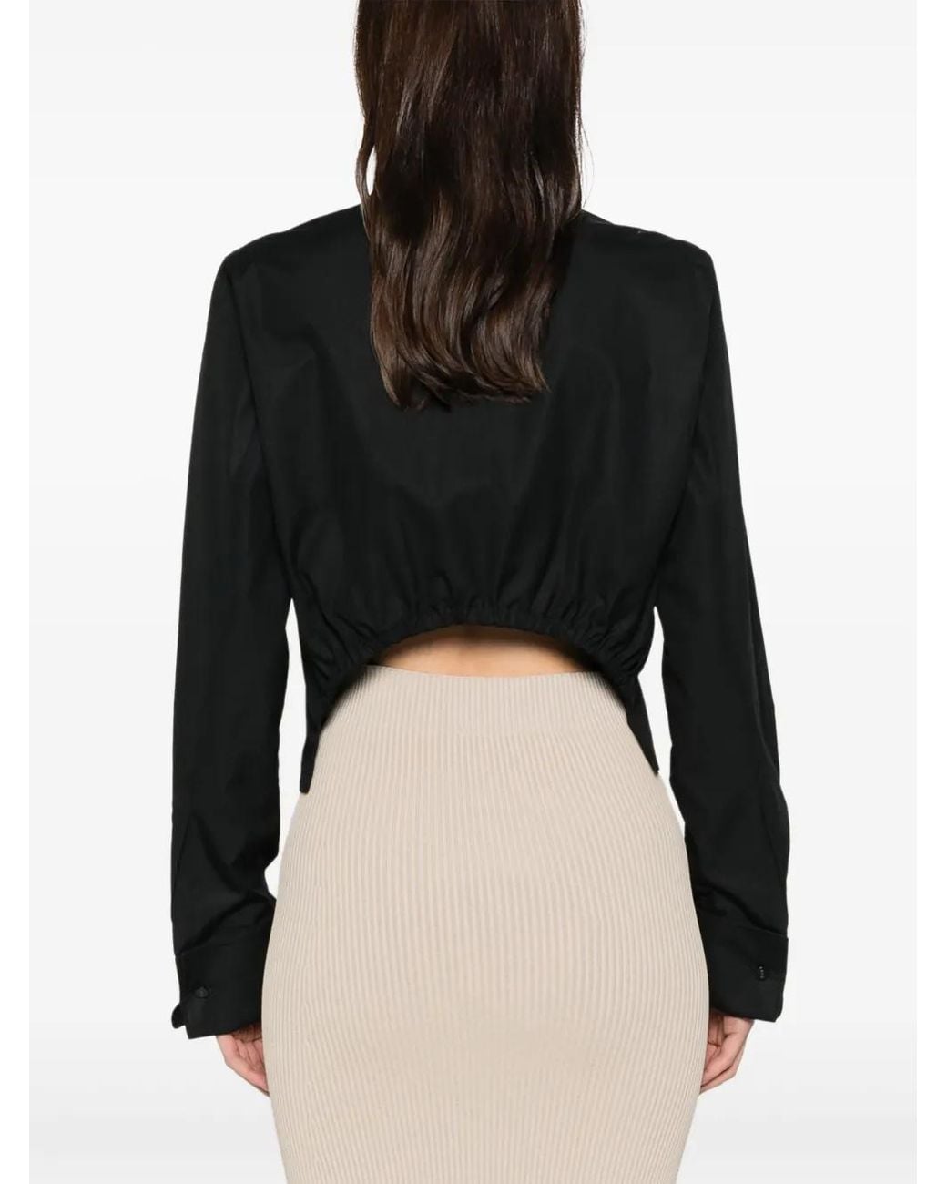Max Mara Black Onagro Hemd