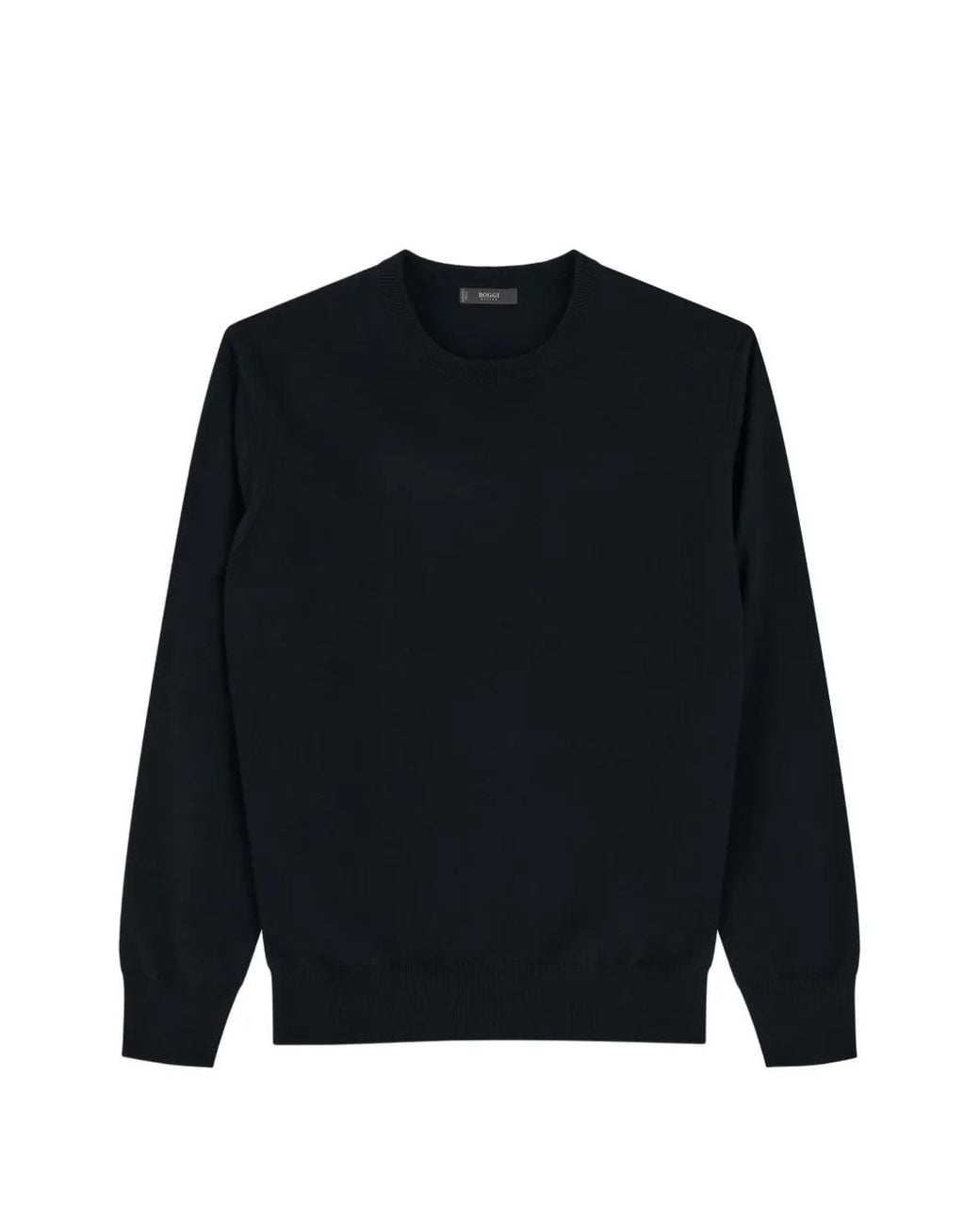 Boggi Black Crew Neck for men