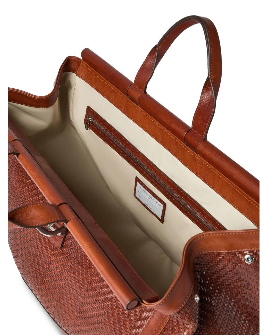 Borsone di Brunello Cucinelli in Brown da Uomo