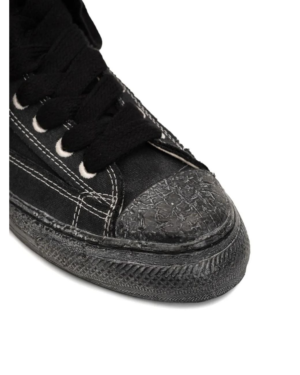 General Scale. Black Roy High-Top Sneakers for men