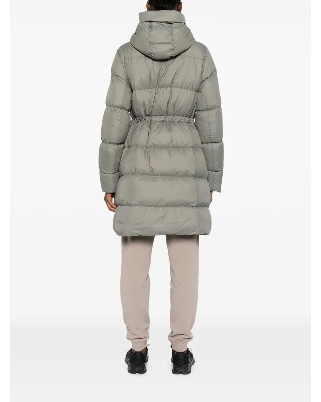 Canada Goose Gray Montgomery Hooded Padded Coat