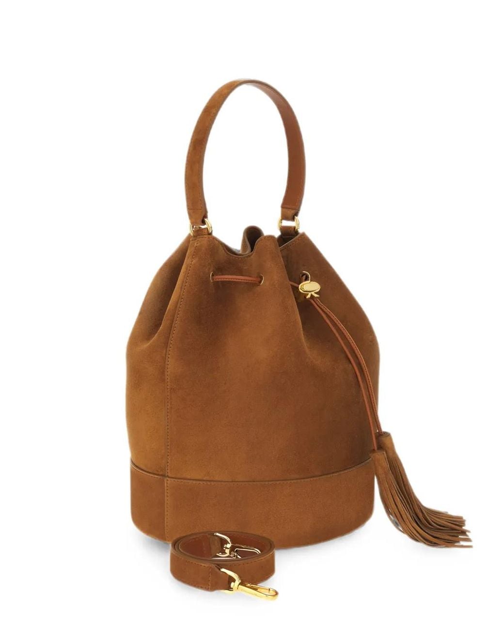 Gianvito Rossi Brown Sienna 22 Bucket Bag