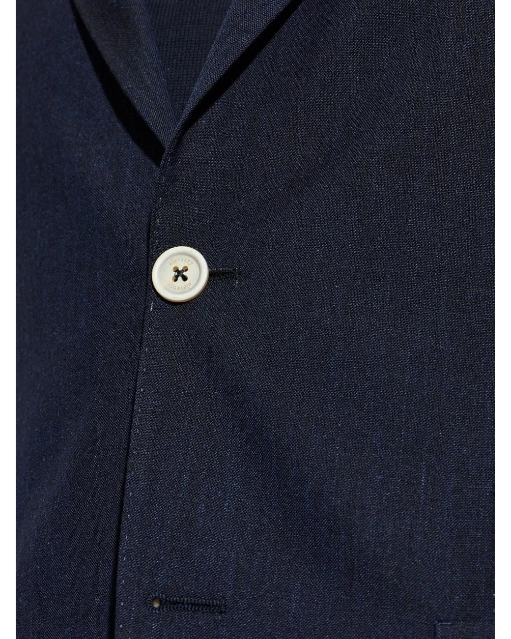 Eleventy Blue Buttoned Suit for men