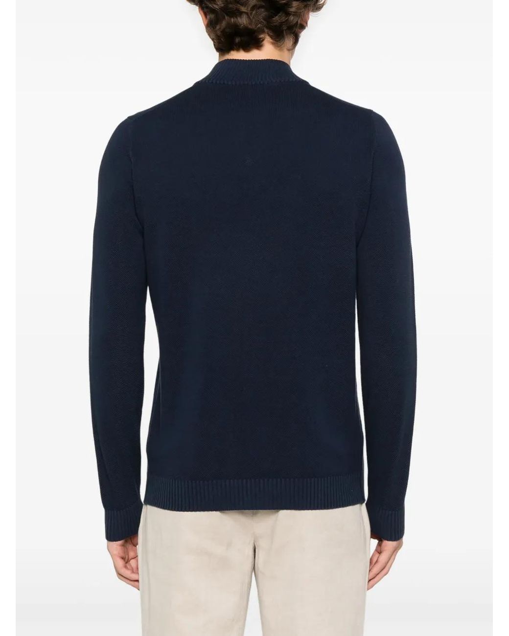Jersey Liso Fedeli de hombre de color Blue