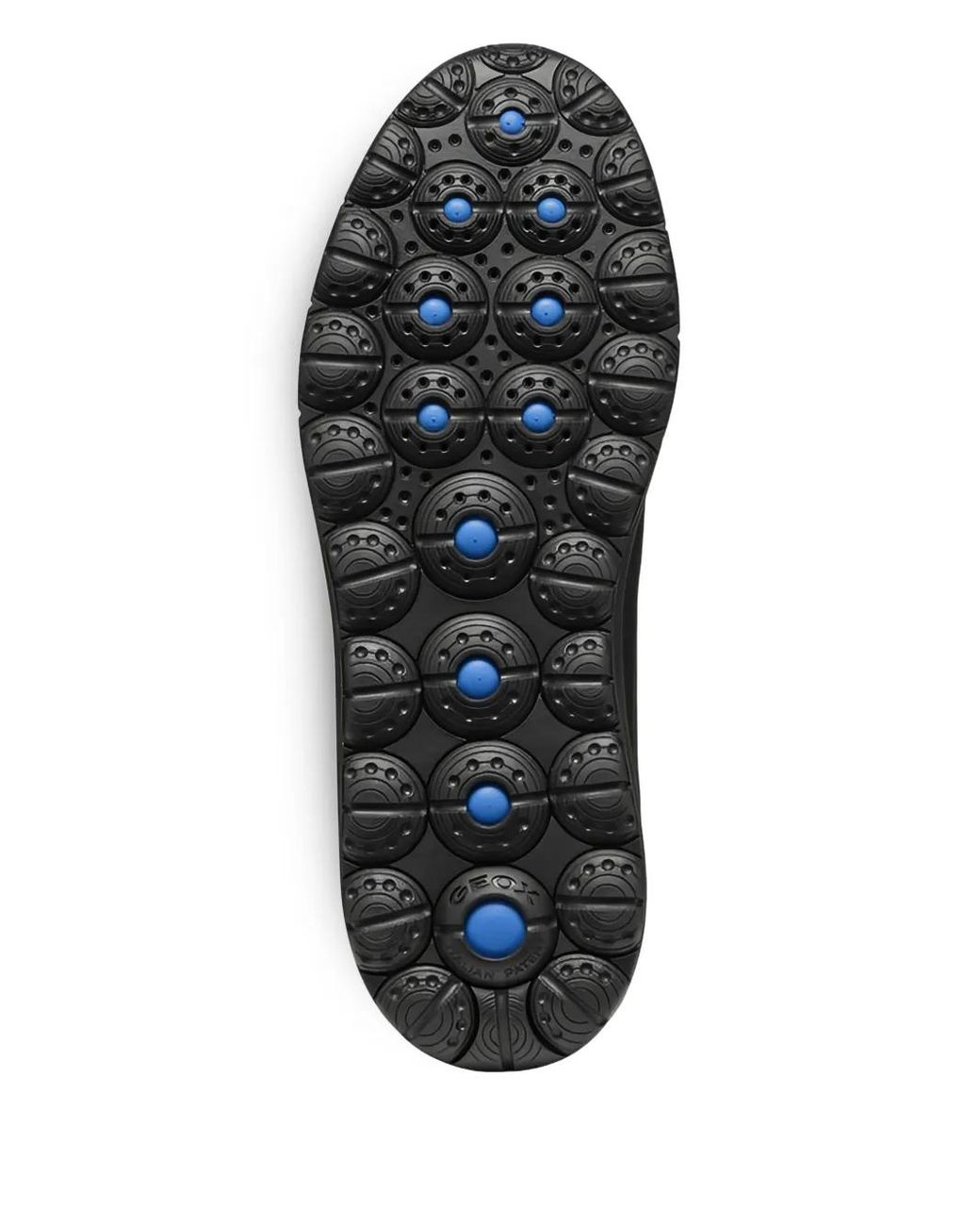 Geox Black Spherica All- Leather Sneakers for men