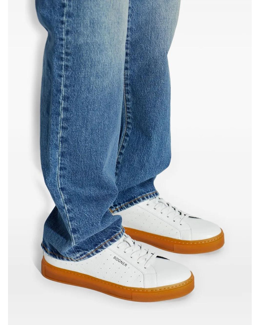 Bogner White Sport Shoes "Rome 2" for men