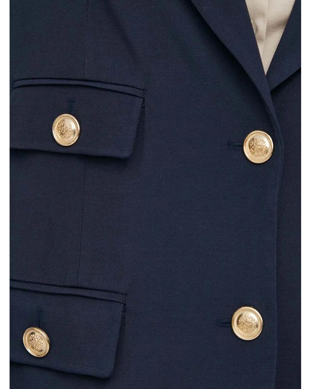 Mos Mosh Blue Single-Breasted Blazer