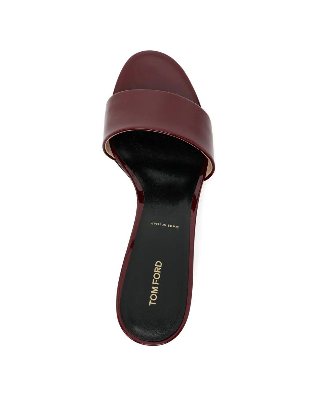 Tom Ford Brown 60Mm Leather Sandals