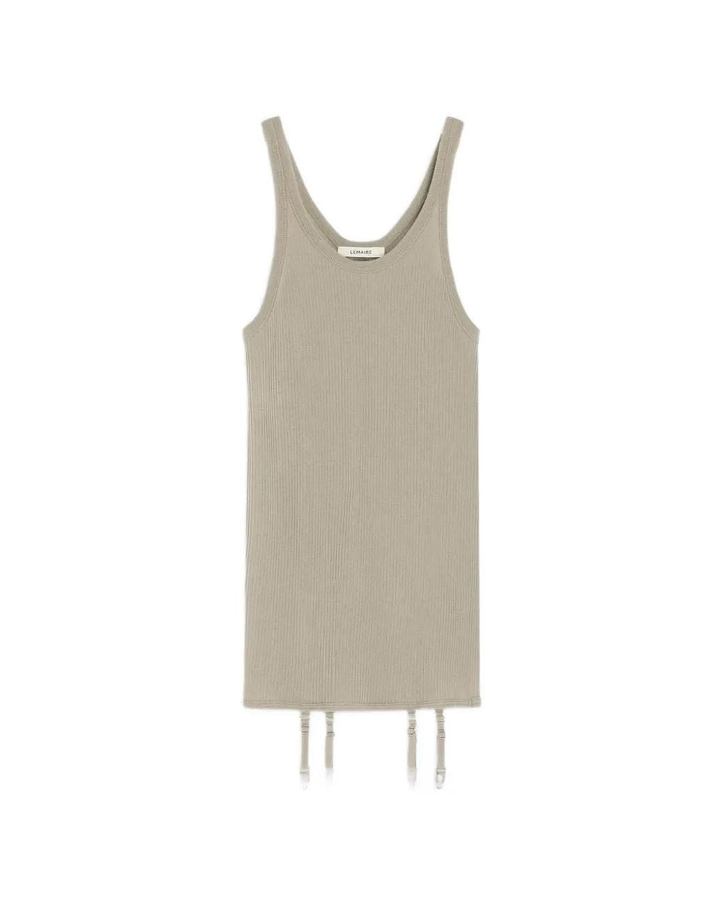 Top De Canalé Con Tirantes Lemaire de color Brown