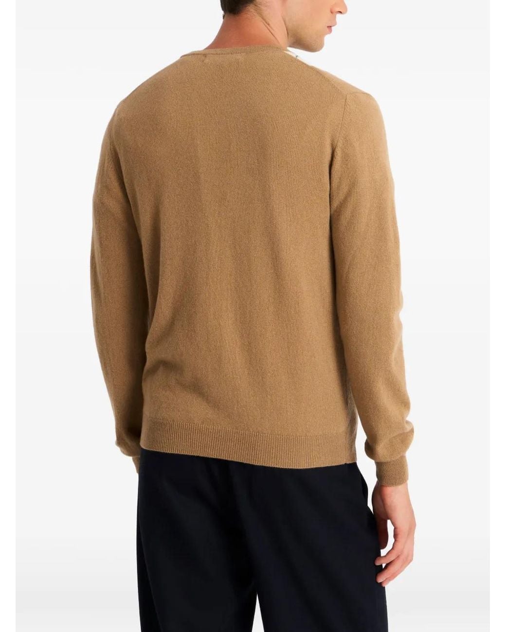 Pringle of Scotland Pullover mit V-Ausschnitt in Natural für Herren