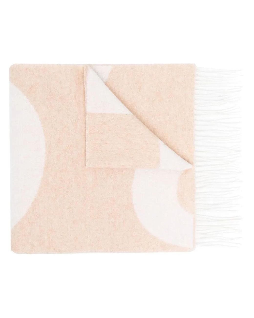 A.P.C. Pink Malo Logo Scarf