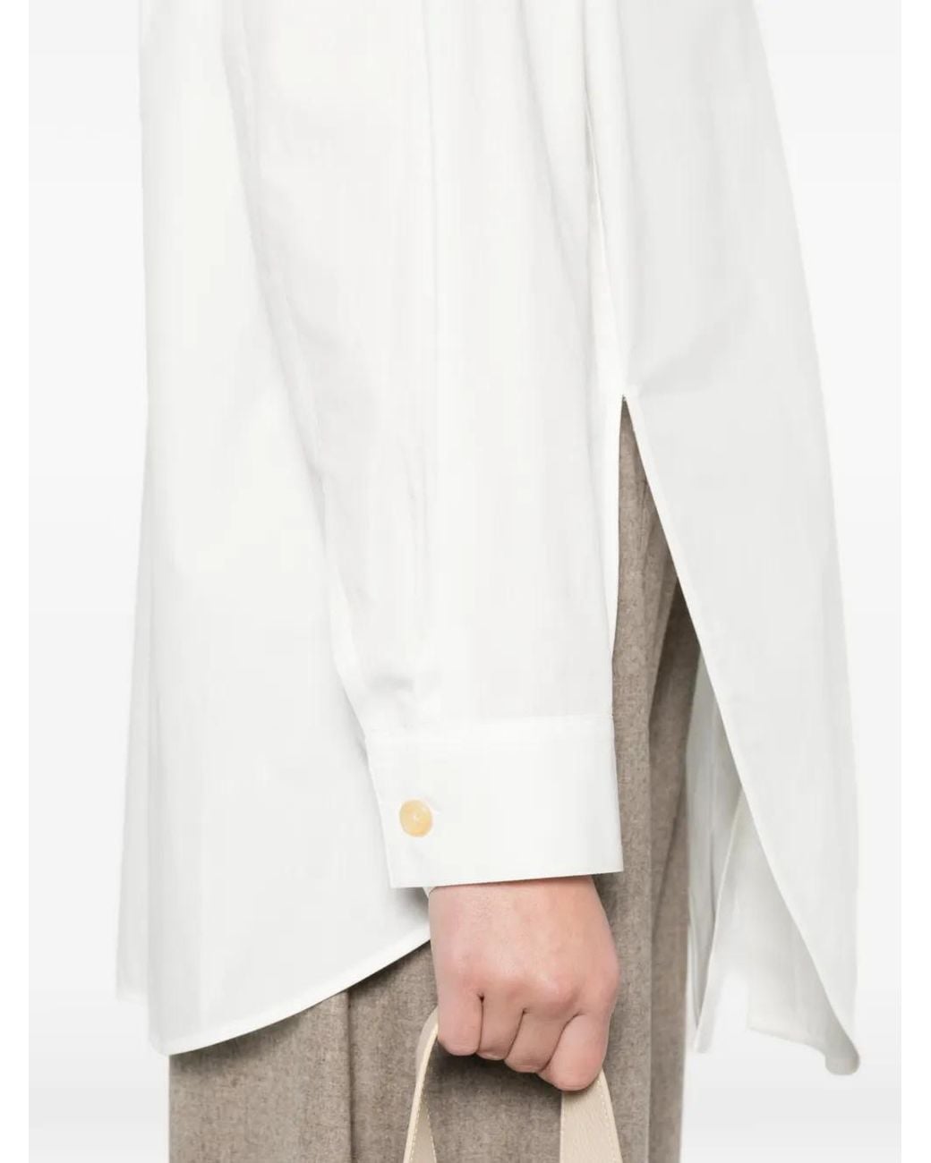 Khaite White Goya Top