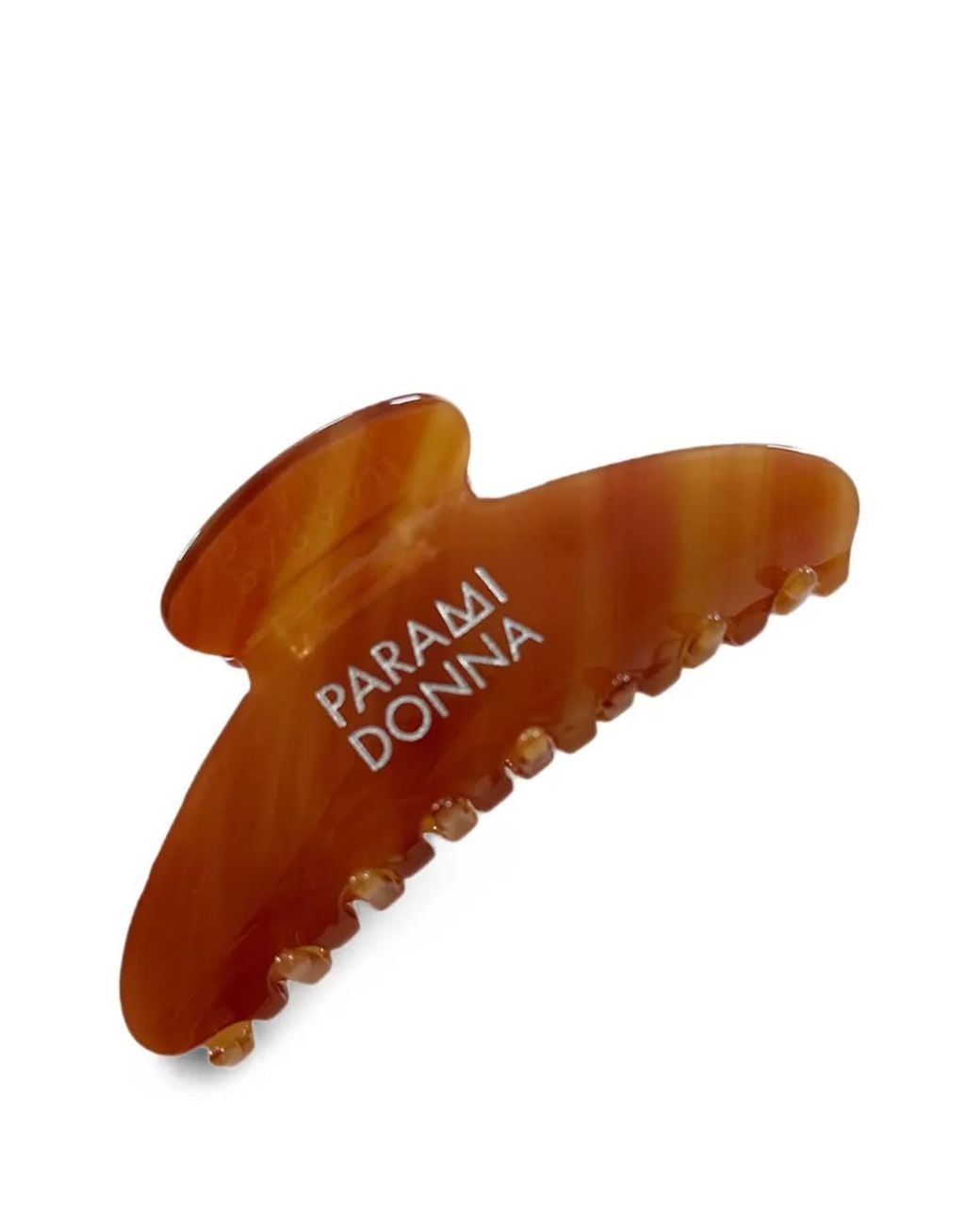 Paramidonna Brown Barrette À Logo Imprimé