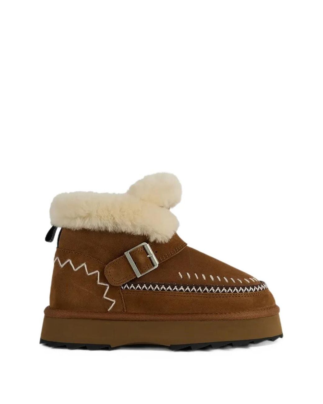 EMU Brown Sunnie Ankle Boots