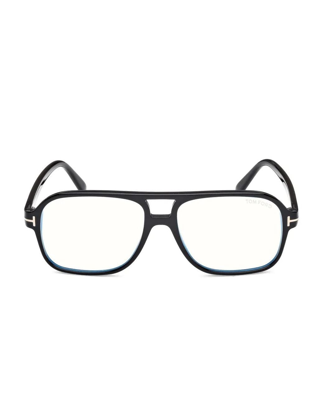 Tom Ford Black Getönte Pilotenbrille