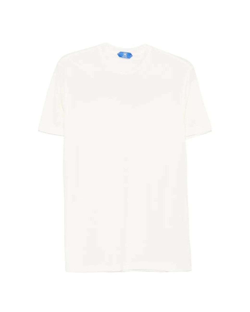 KIRED White Round-Neck T-Shirt for men