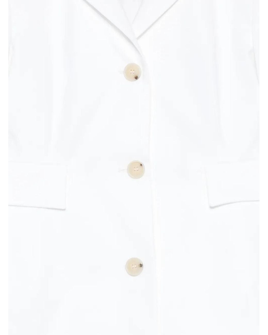 N°21 White Single-Breasted Blazer
