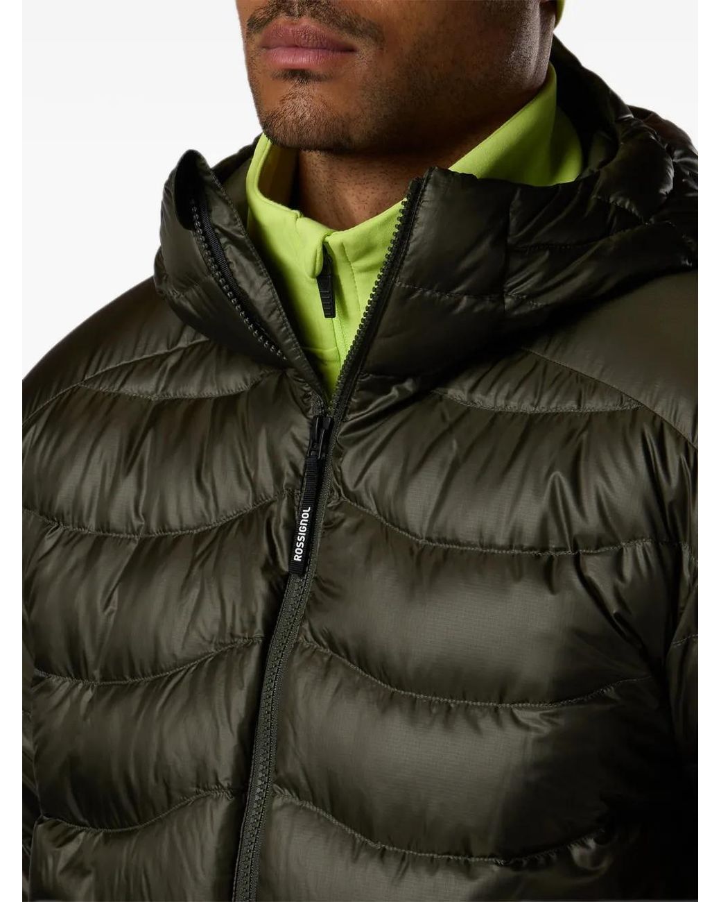 Rossignol Black Verok Down Hoodie Jacket for men