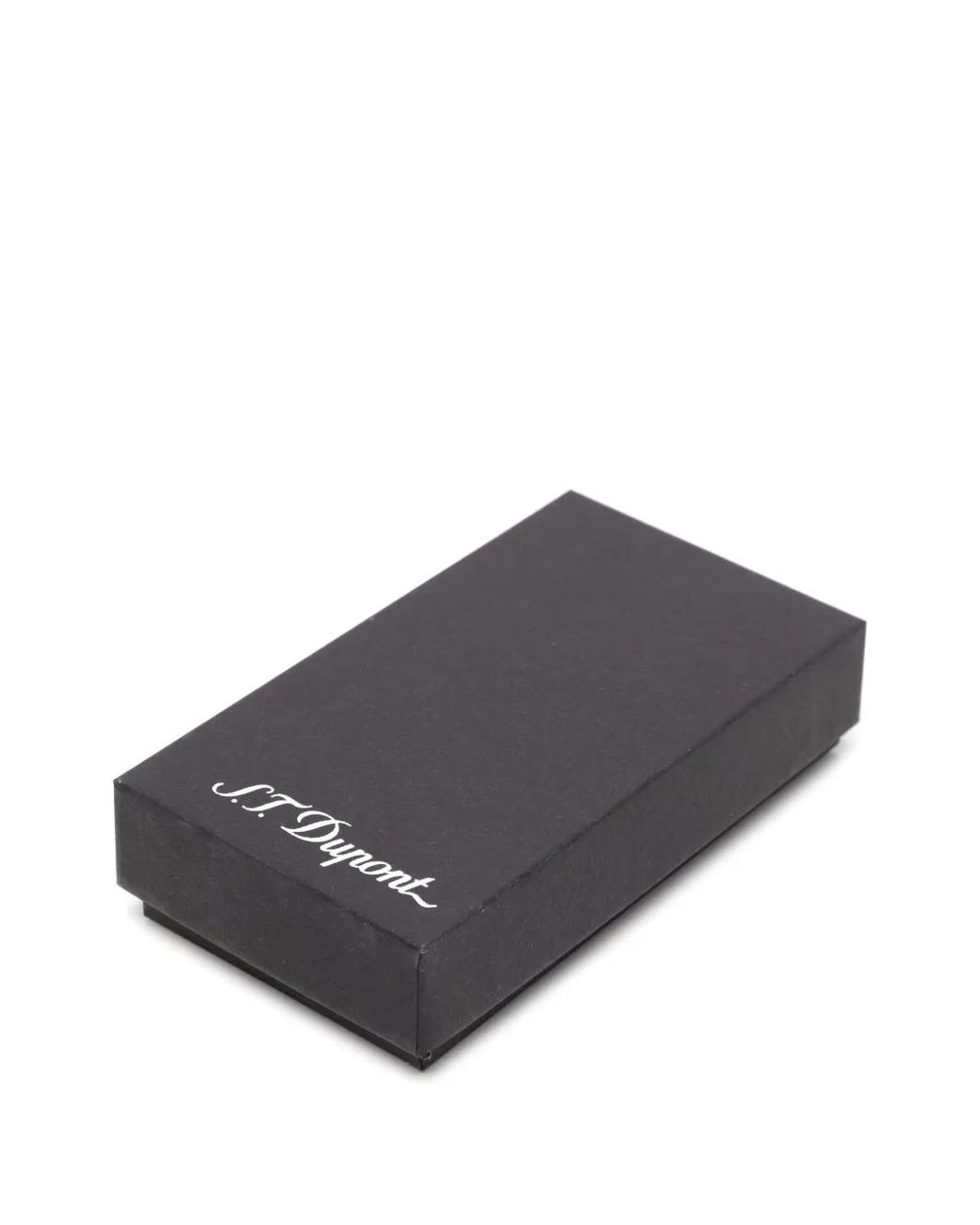 S T Dupont Black Minijet Matte Lighter for men