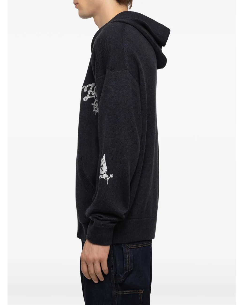 Zadig & Voltaire Blue Camillo Cardigan for men