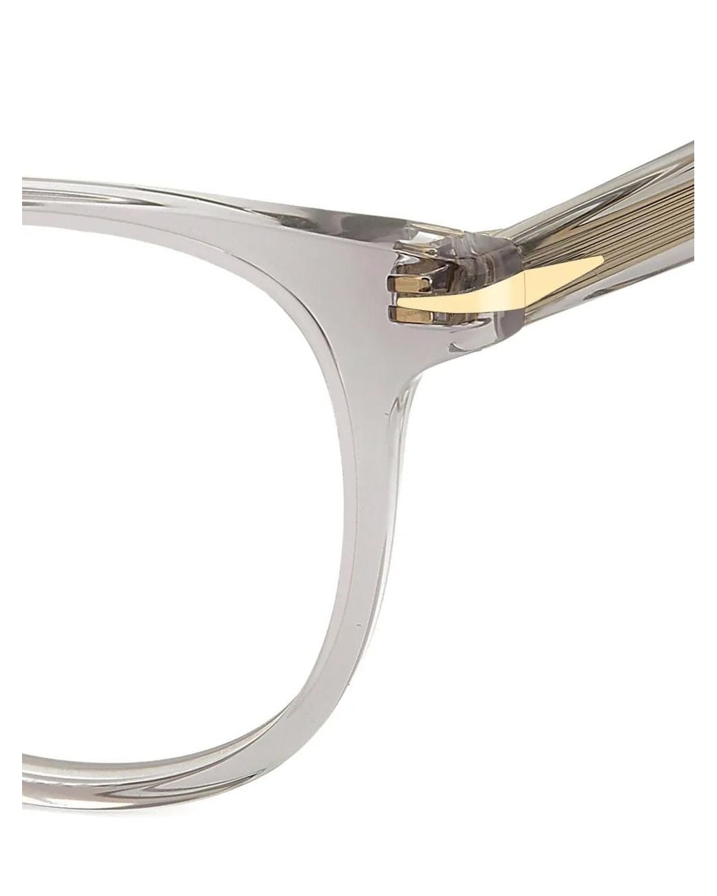 David Beckham Gray Round-Frames Glasses