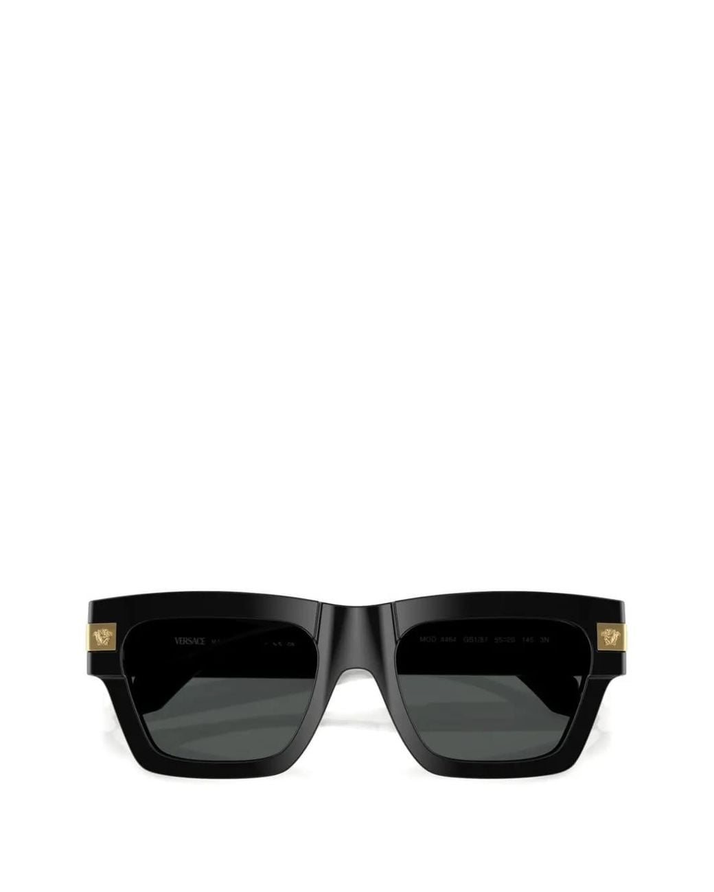Versace Black Medusa Biggie Square-Frame Sunglasses for men