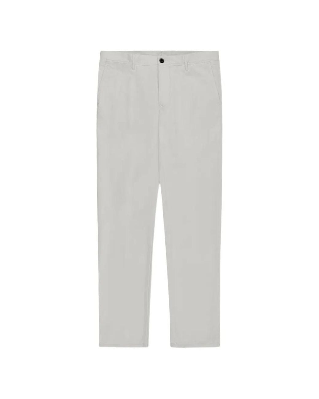 Incotex White Slim-Fit Chinos for men
